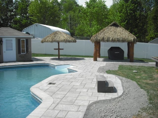 Détails de finition pavé-uni